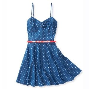 Aeropostale polka dot dress